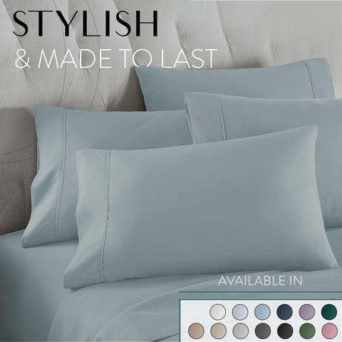 Danjor Linens moisture-wicking weave promotes a cool, dry feel