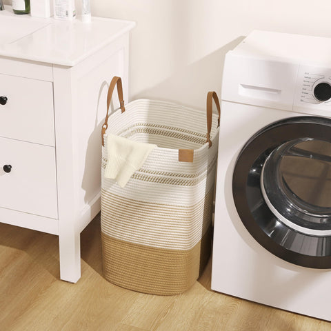 Danpinera easy-carry design supports moving laundry upstairs.