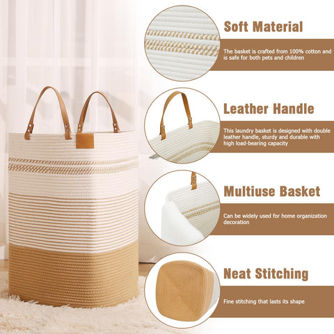 Danpinera close-up showing leather handles for easy lifting and durable construction.