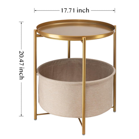 Danpinera living-room side table complements compact seating layouts.