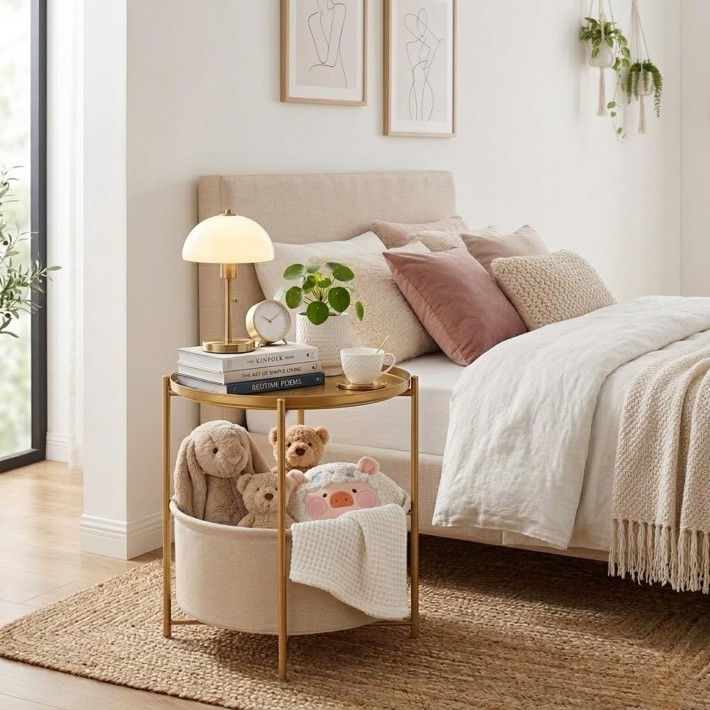 Danpinera nursery baby table ideal for toys, meals, or stories.
