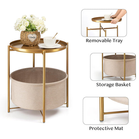 Danpinera removable tray top adds easy serving or display options.