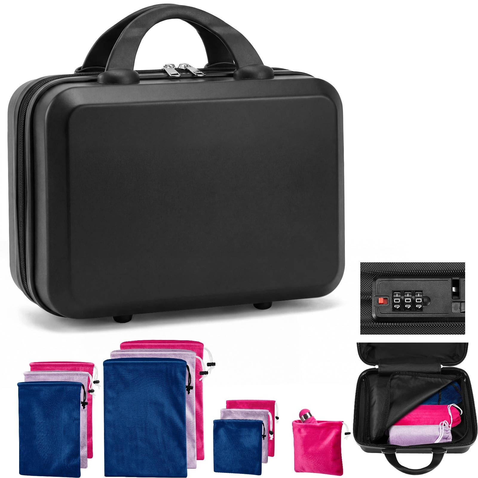 Dansydaisy adult game toy storage organizer case keeps items tidy and discreet