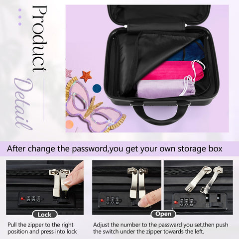 Dansydaisy compact organizer offers ample space and thoughtful compartments