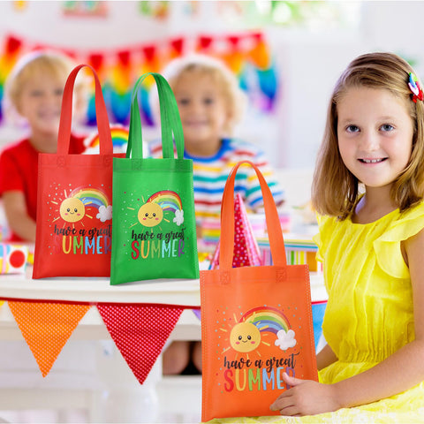 Dansydaisy durable non-woven bags resist fading for long-term use.