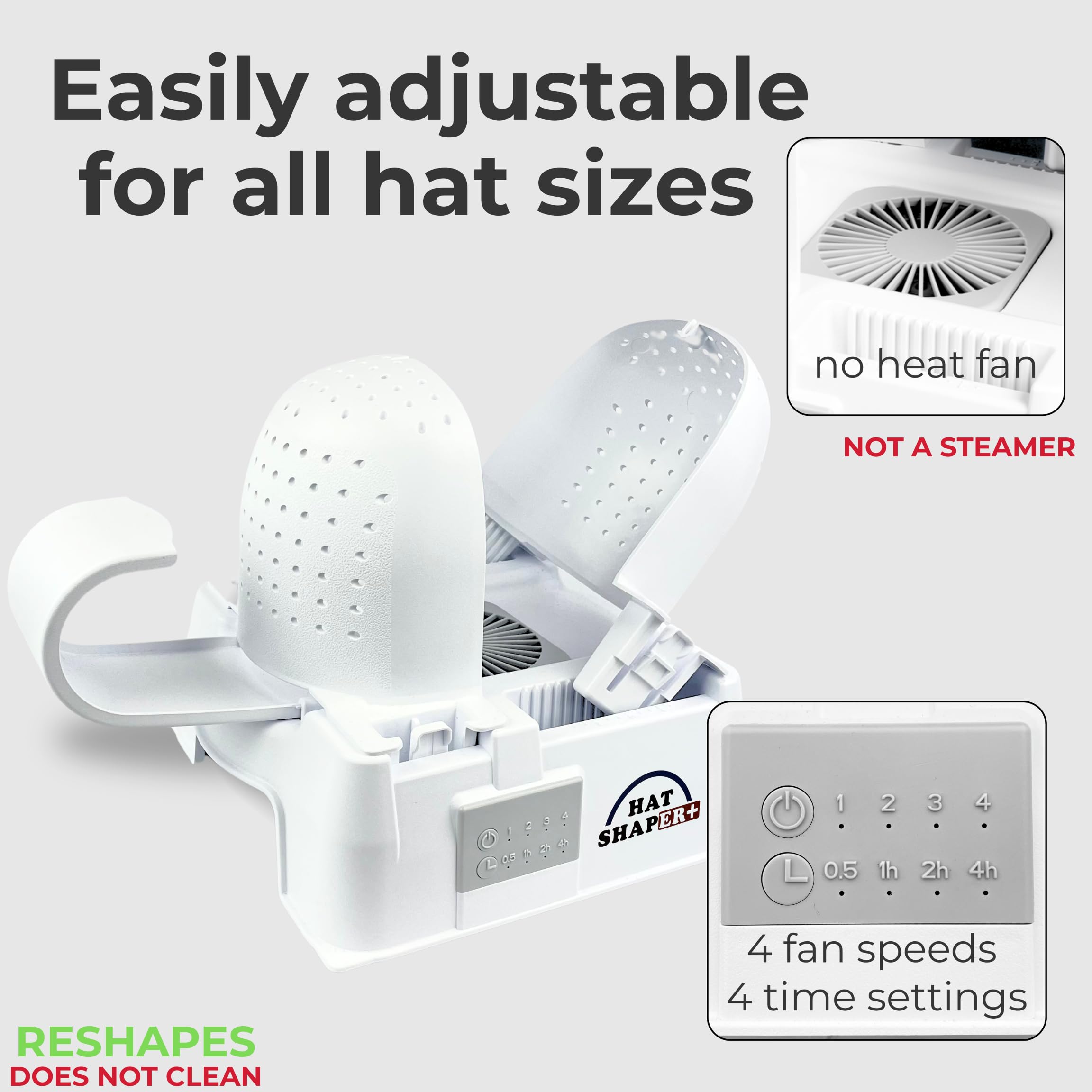 DANYCO drying fan speeds up shape-setting without heat.