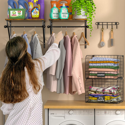 DAOUTIME hooks for hanging and air-drying garments