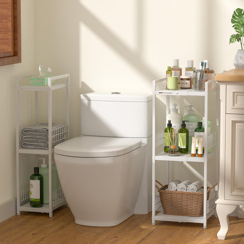 DAOUTIME open shelves in kitchen keep frequently used items visible and reachable.