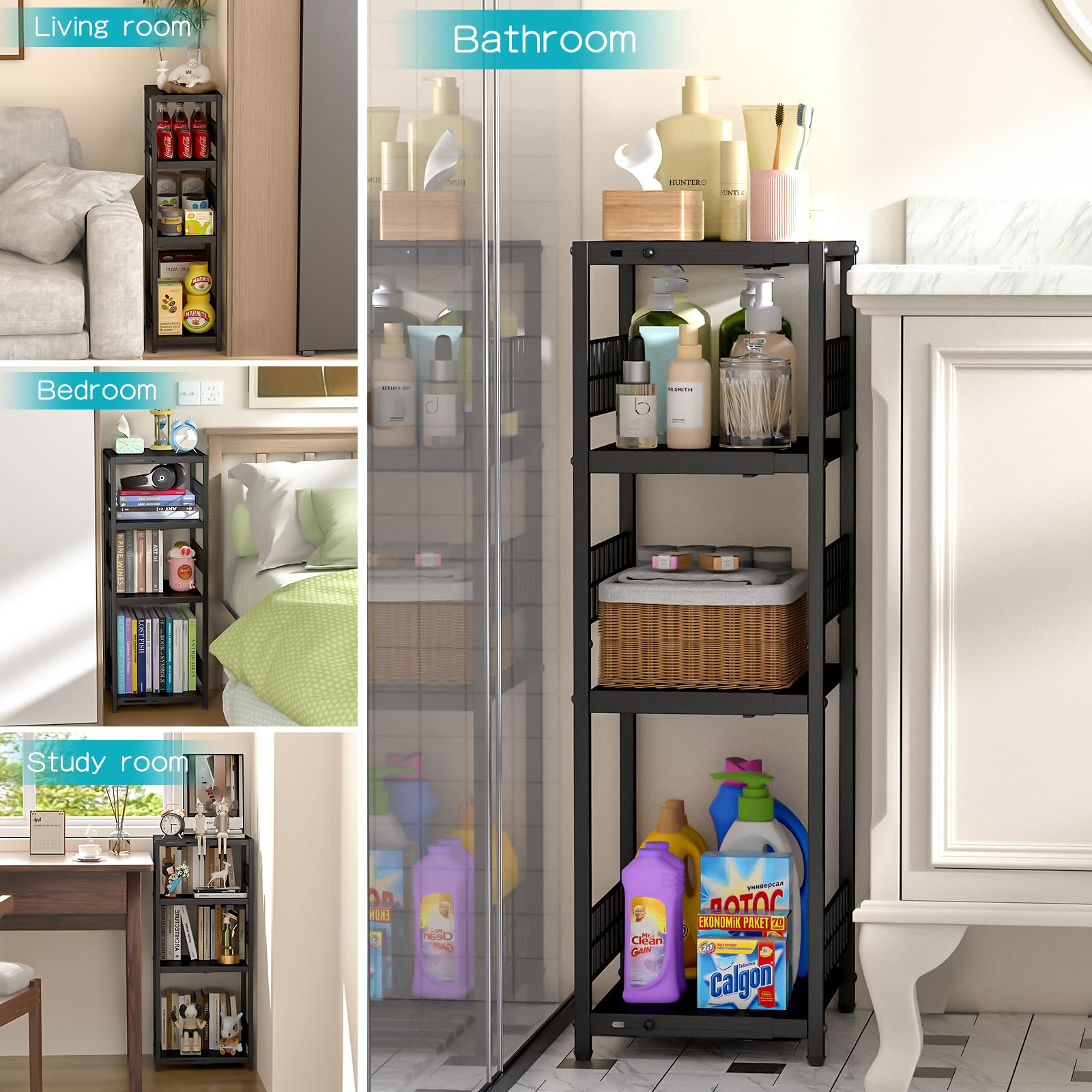 DAOUTIME safety fence prevents items from falling