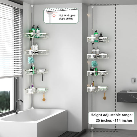 DAOYA rust-resistant chrome finish cleans easily and resists moisture.