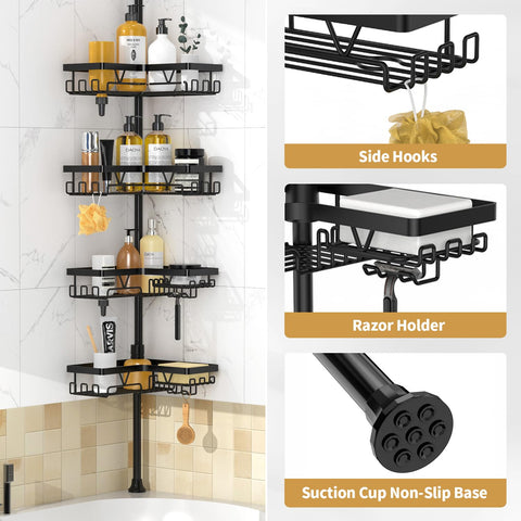 DAOYA removable soap dishes ready to reposition on mirrors or sinks for drying