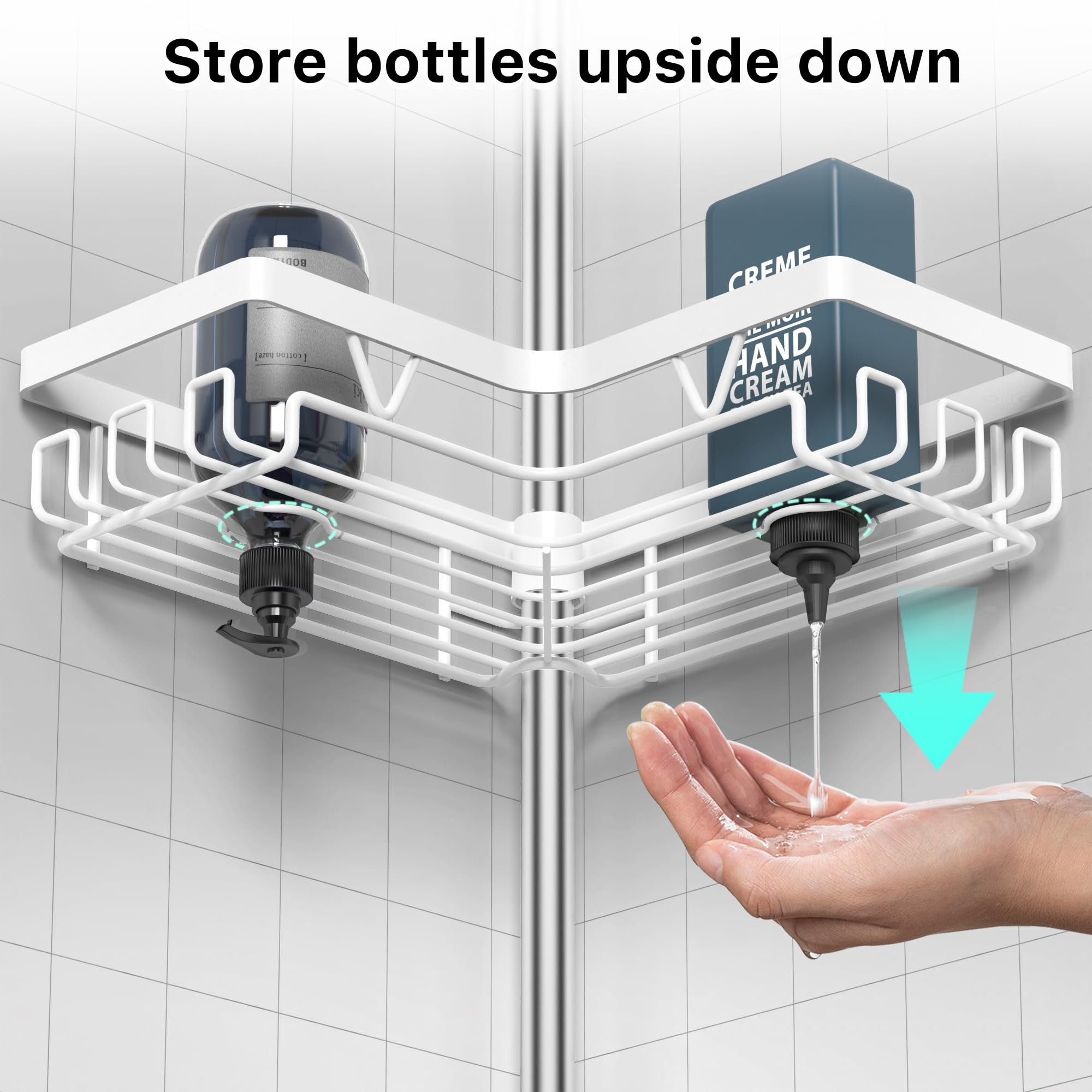 DAOYA self-draining base prevents water pooling and keeps items dry