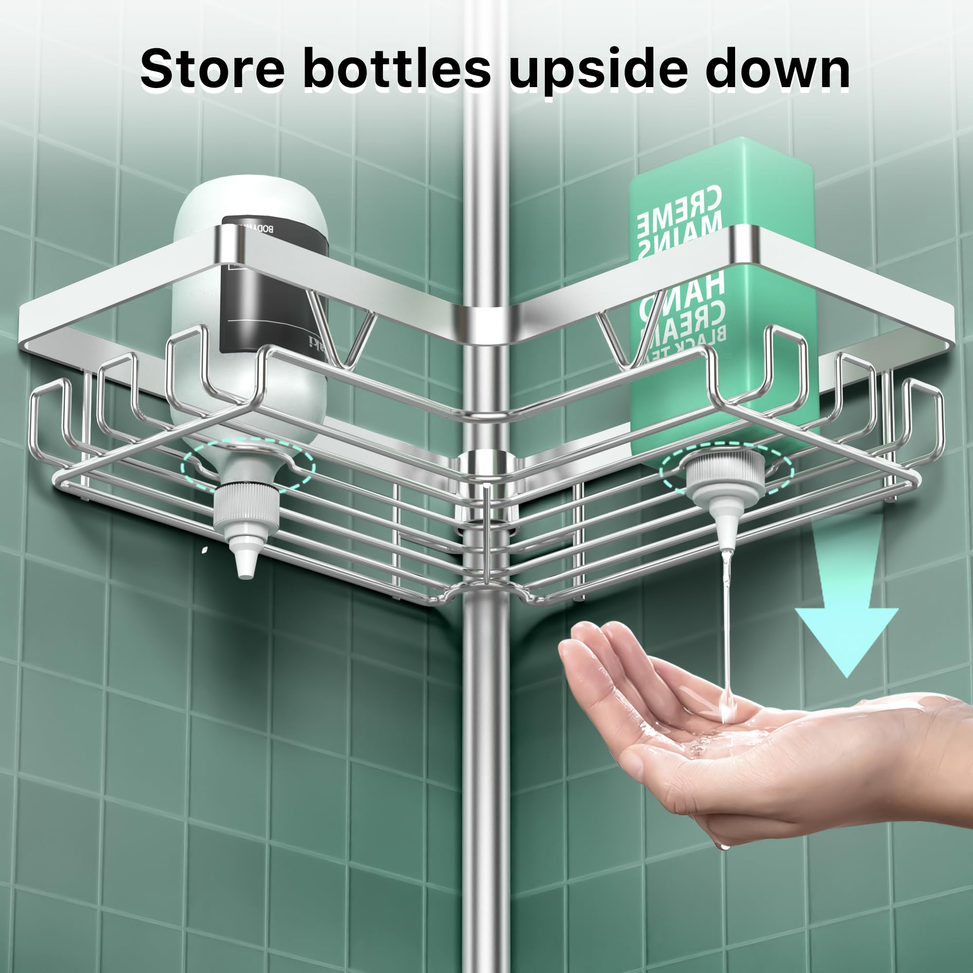 DAOYA stable stainless steel frame with non-slip feet for daily use