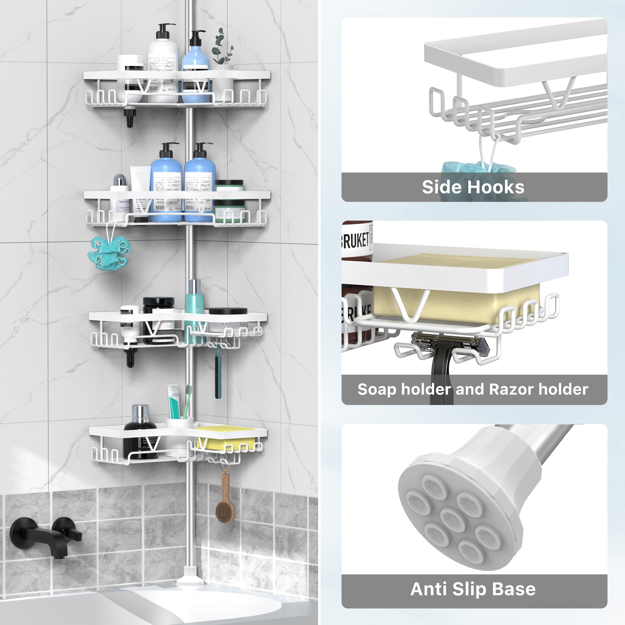 DAOYA tool-free installation for renter-friendly setup
