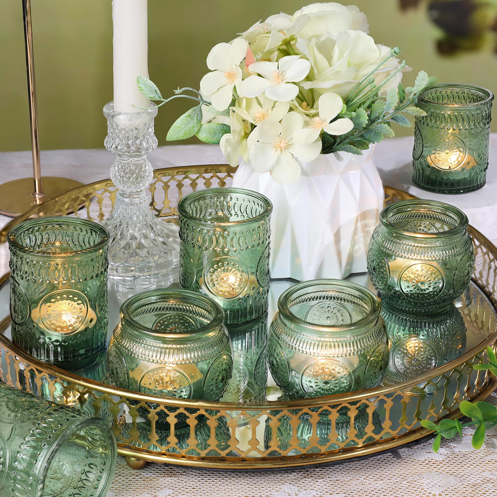 DARJEN versatile votive holders suit living rooms, bedrooms, and kitchens.