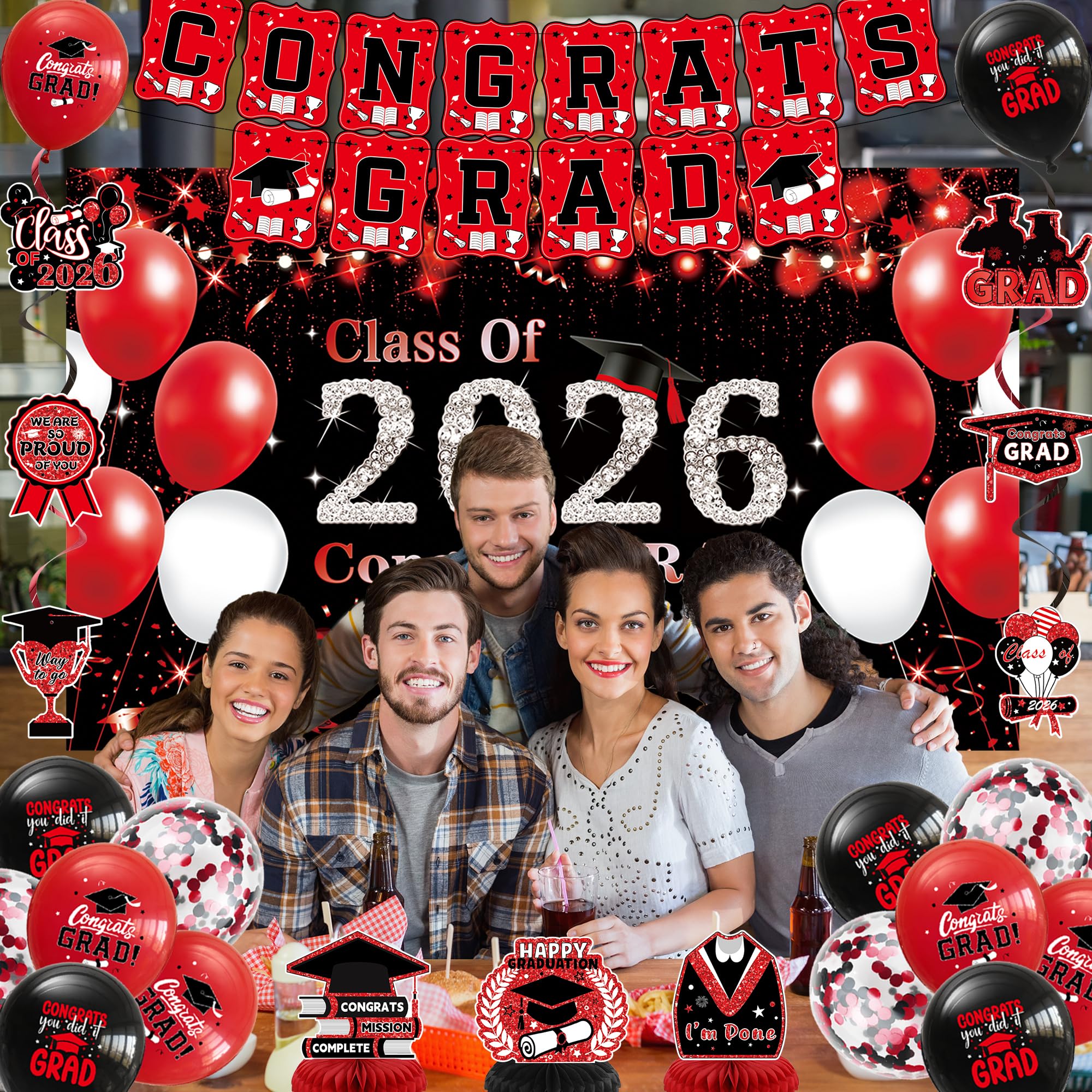DARUNAXY banner 150 x 90 cm is large and easily seen in photos.