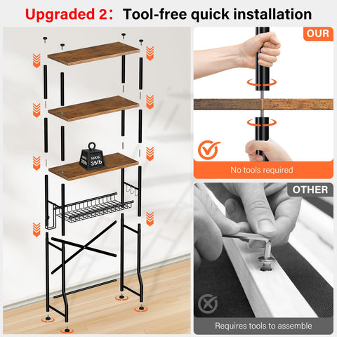 Dataroad Selead stable X-frame design reduces wobble on any floor.
