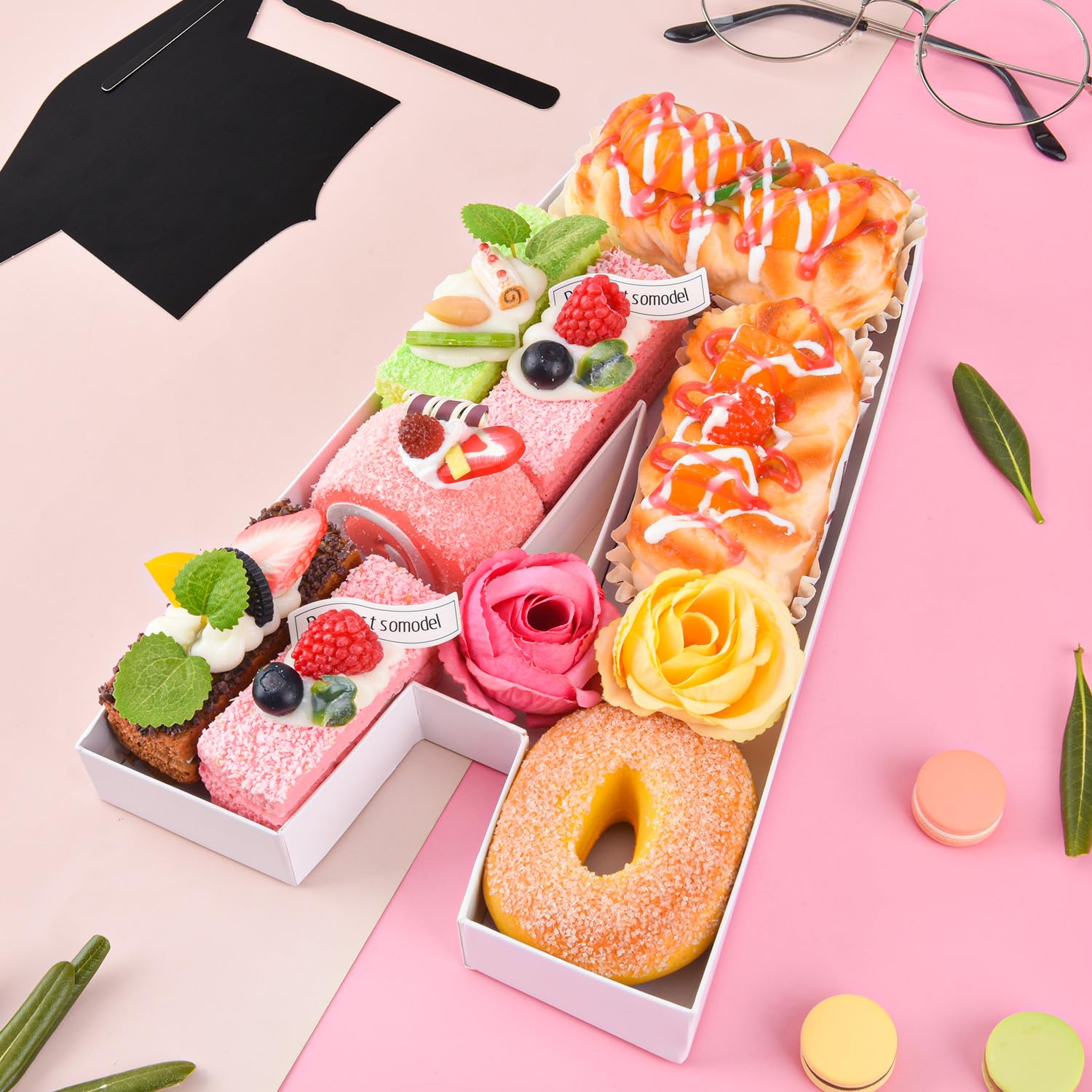 Datyiiha GRAD A fillable letter tray hosts fruit and chocolates