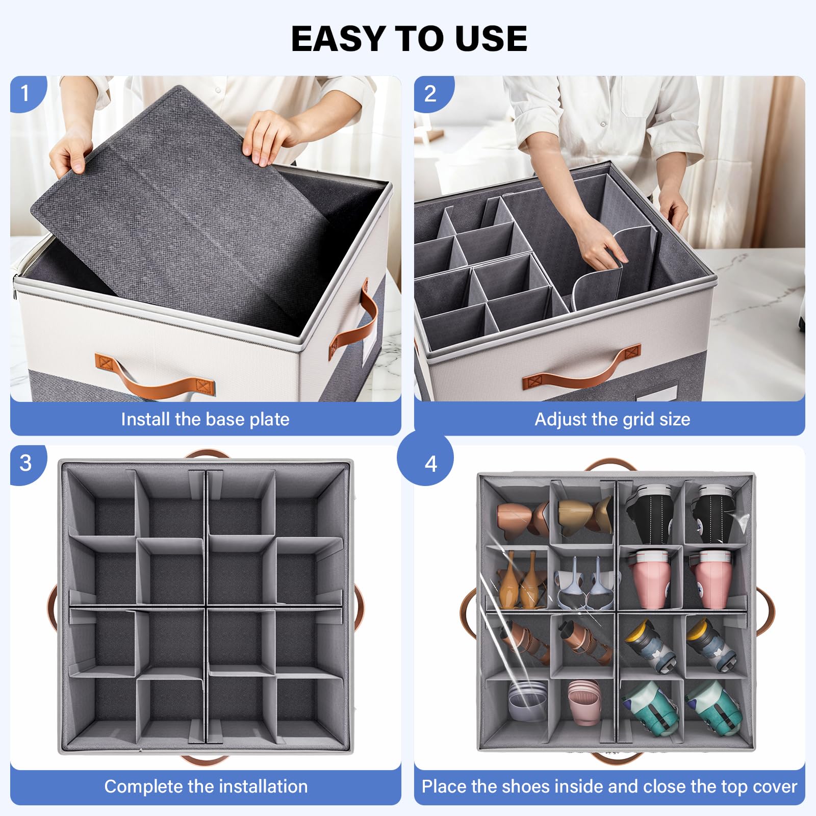 Versatile Dayacoco storage for shoes, bags, toys, and more