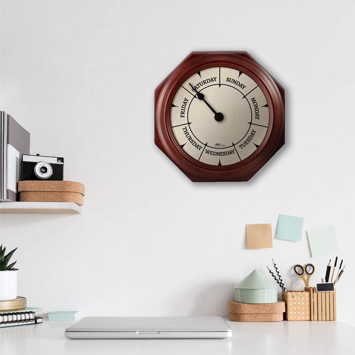 DayClocks Classic retirement gift idea conveys practical humor and usefulness.