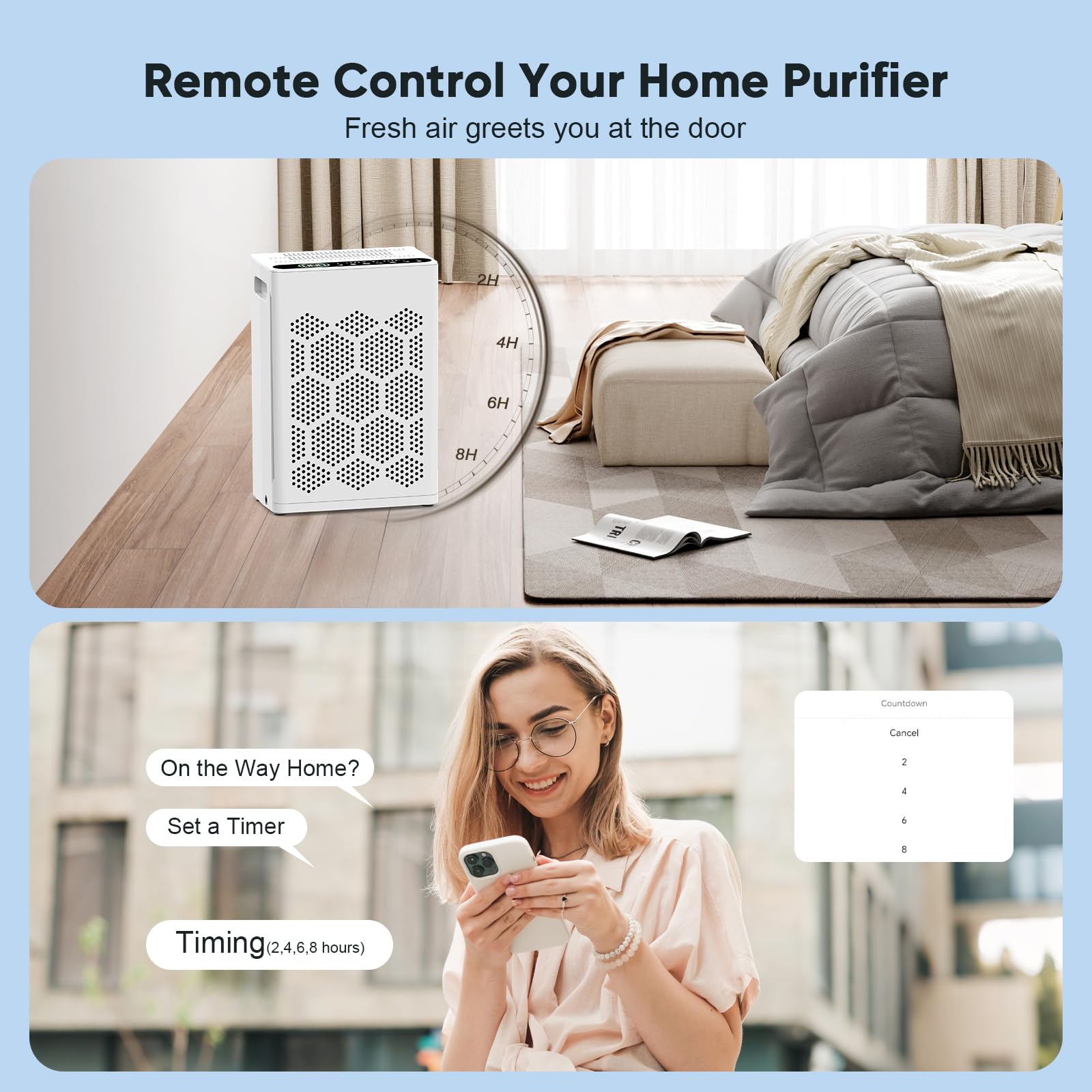 DAYETTE compact home office setup for clean air today