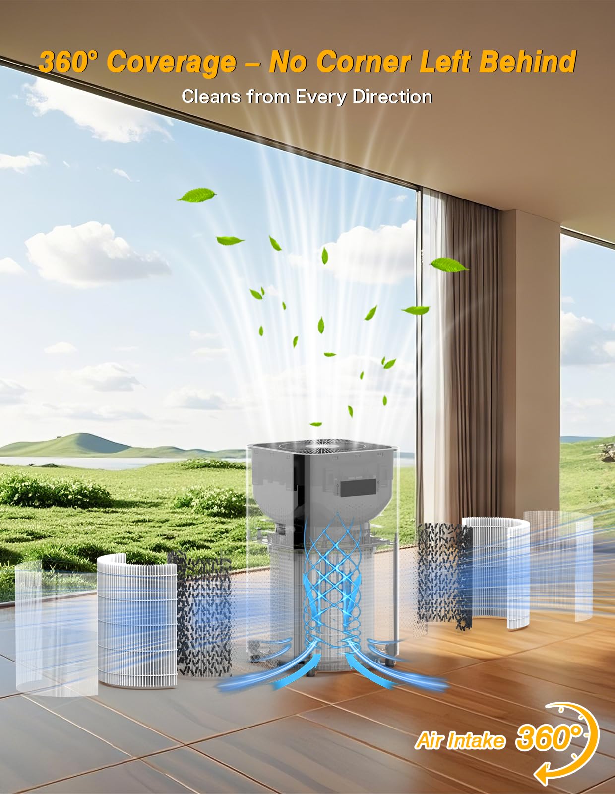 DAYETTE AP401 activated carbon filter for odor control
