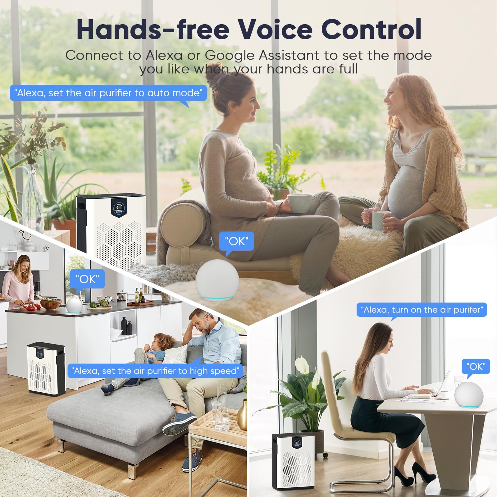 Dayette H14 purifier smart app control interface