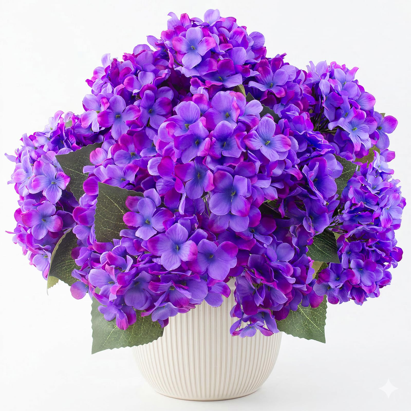 Daynight Hydrangea artificial bouquet all-weather design for year-round use.