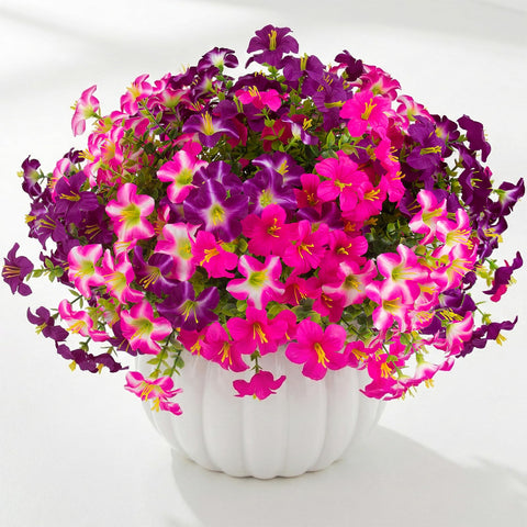 Daynight petunias detailed texture underscores premium faux petals.