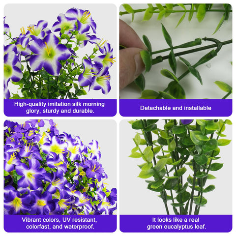 Daynight petunias are UV resistant, ideal for sunlit porches and decks.