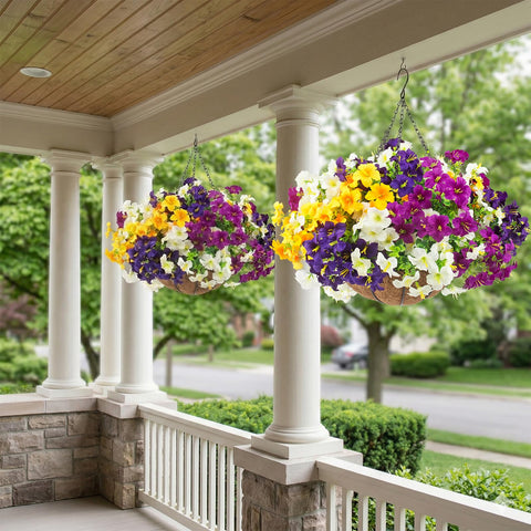 Spring outdoor Daynight decor for front porch and patio