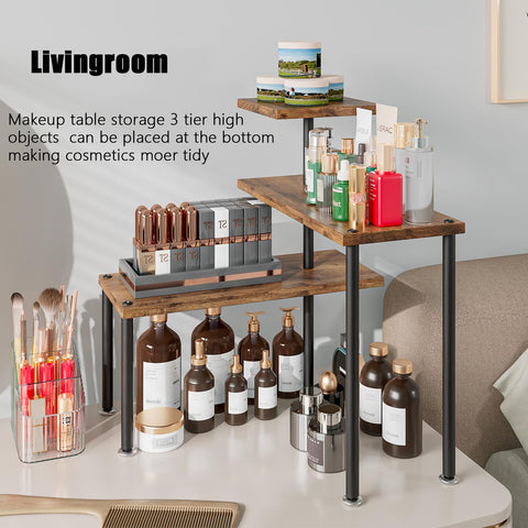 Dazioter coffee area organizer in black keeps essentials within reach