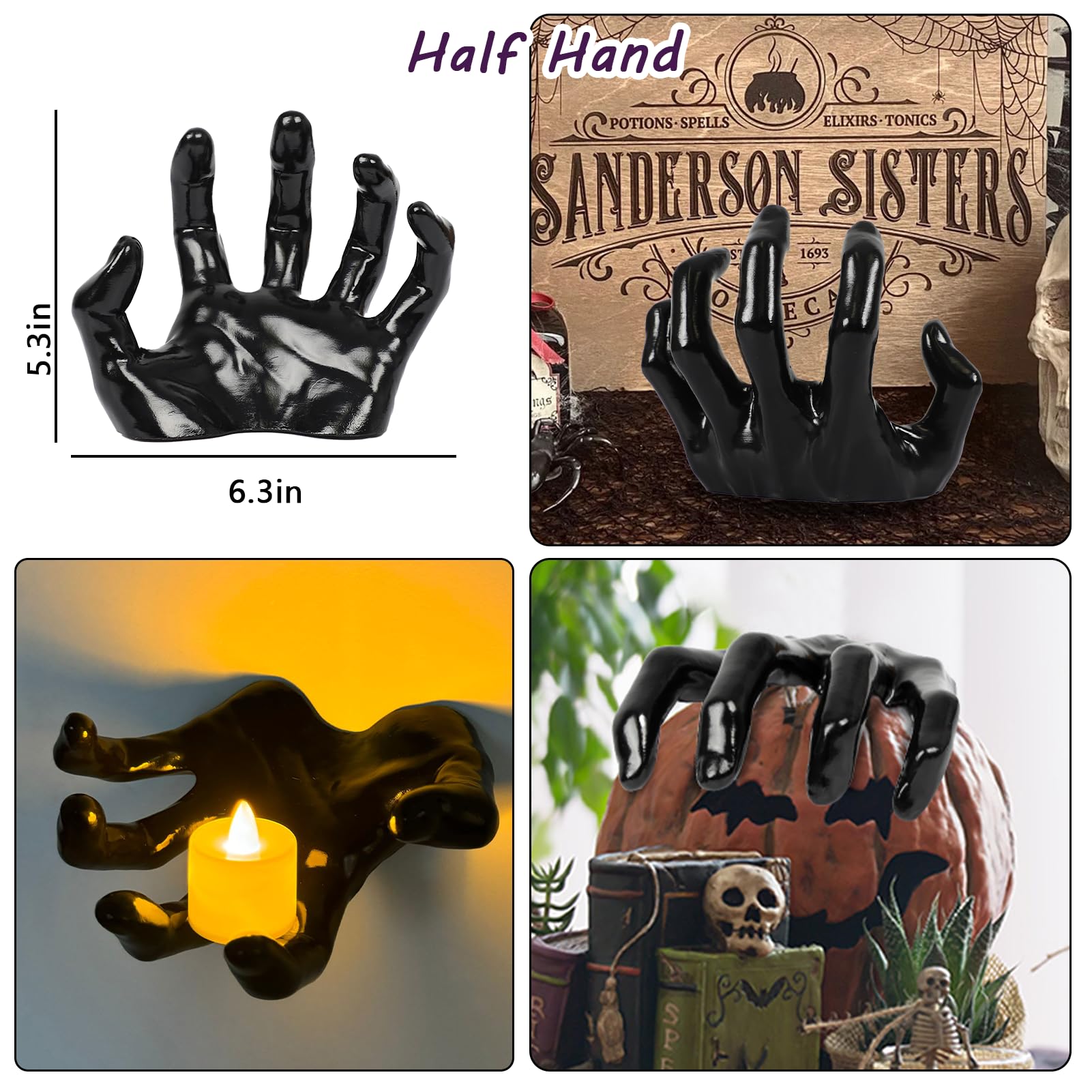 DAZONGE hands used to display jewelry or keys creatively