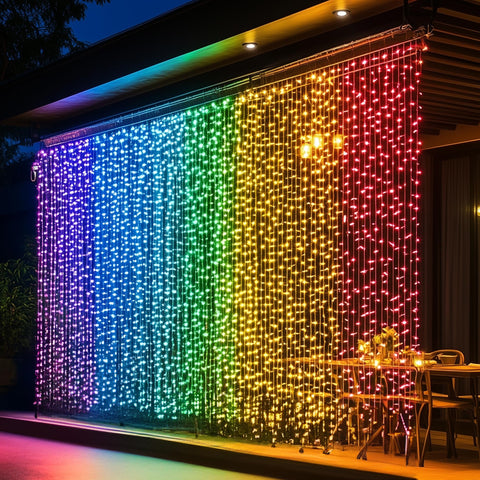 Dazzle Bright IP44 waterproof design works indoors and outdoors.