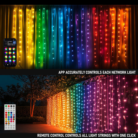 Dazzle Bright remote control enables quick brightness and mode changes from a distance.