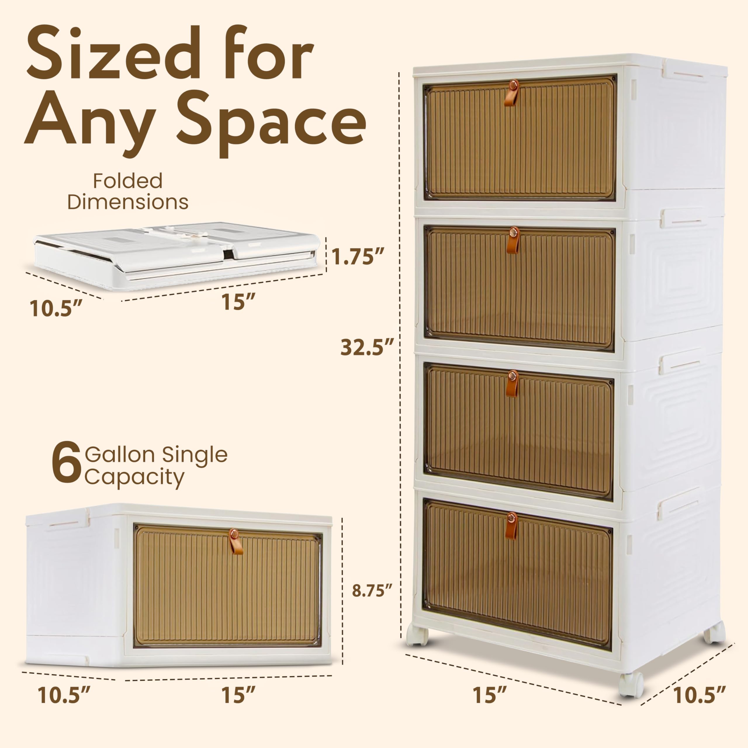 dbest products Quik Box Sport assembled with wheels enables easy room reconfiguration
