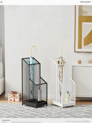 dboodb umbrella stand tall slim profile fits in tight entry corners