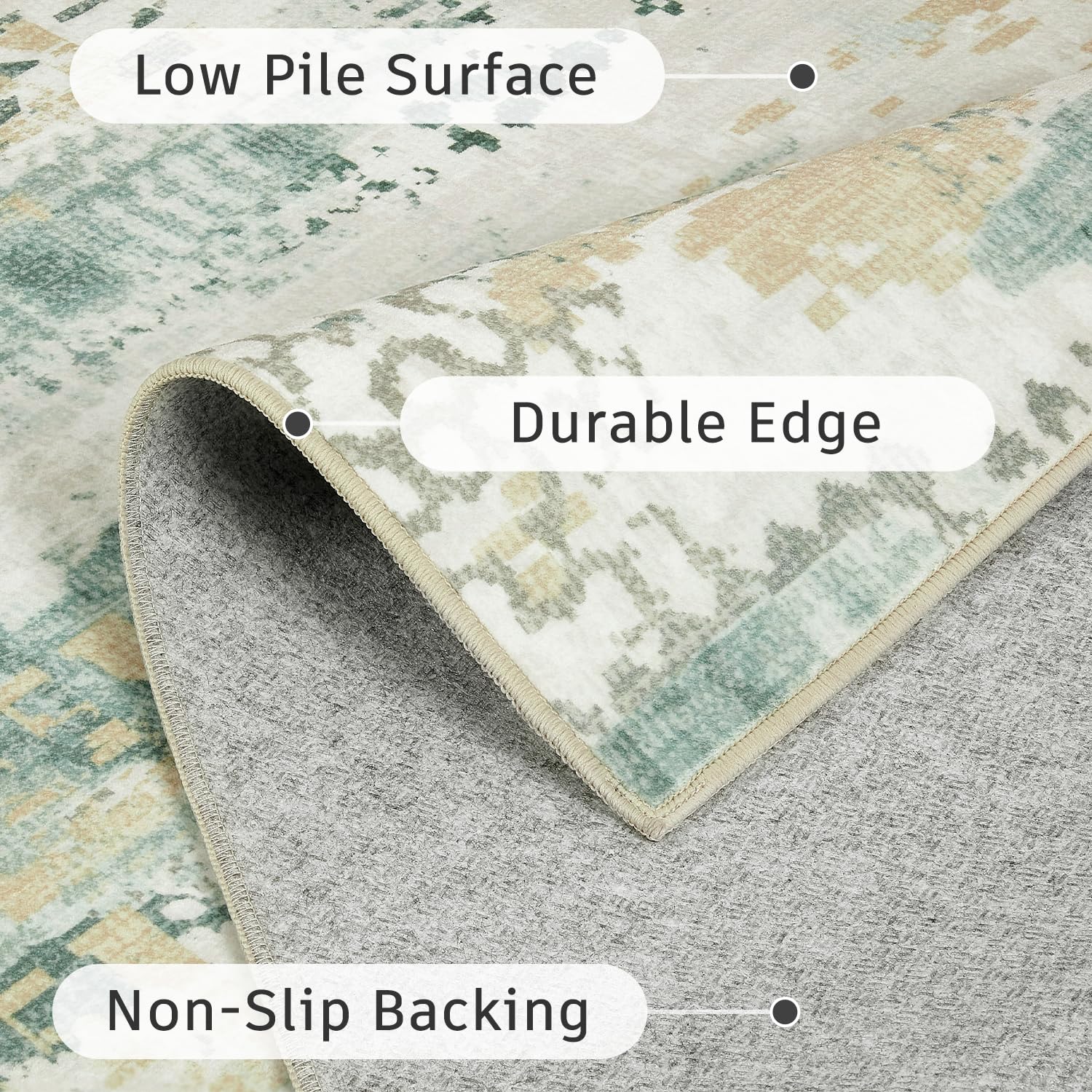 DCX Versatile Rug for living, bedroom, and dining spaces with easy care.