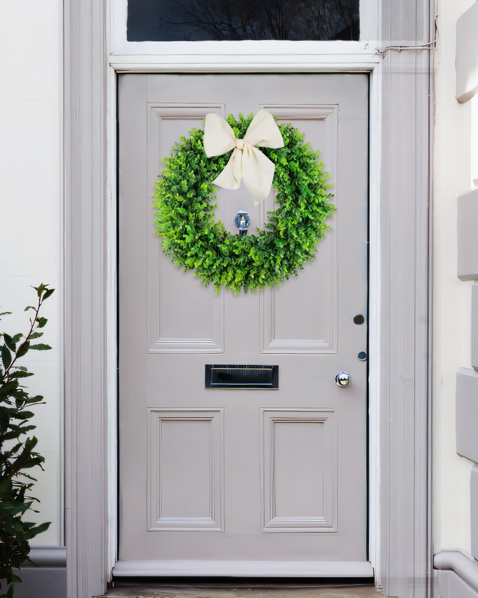 DDHS weather-friendly wreath designed for outdoor use