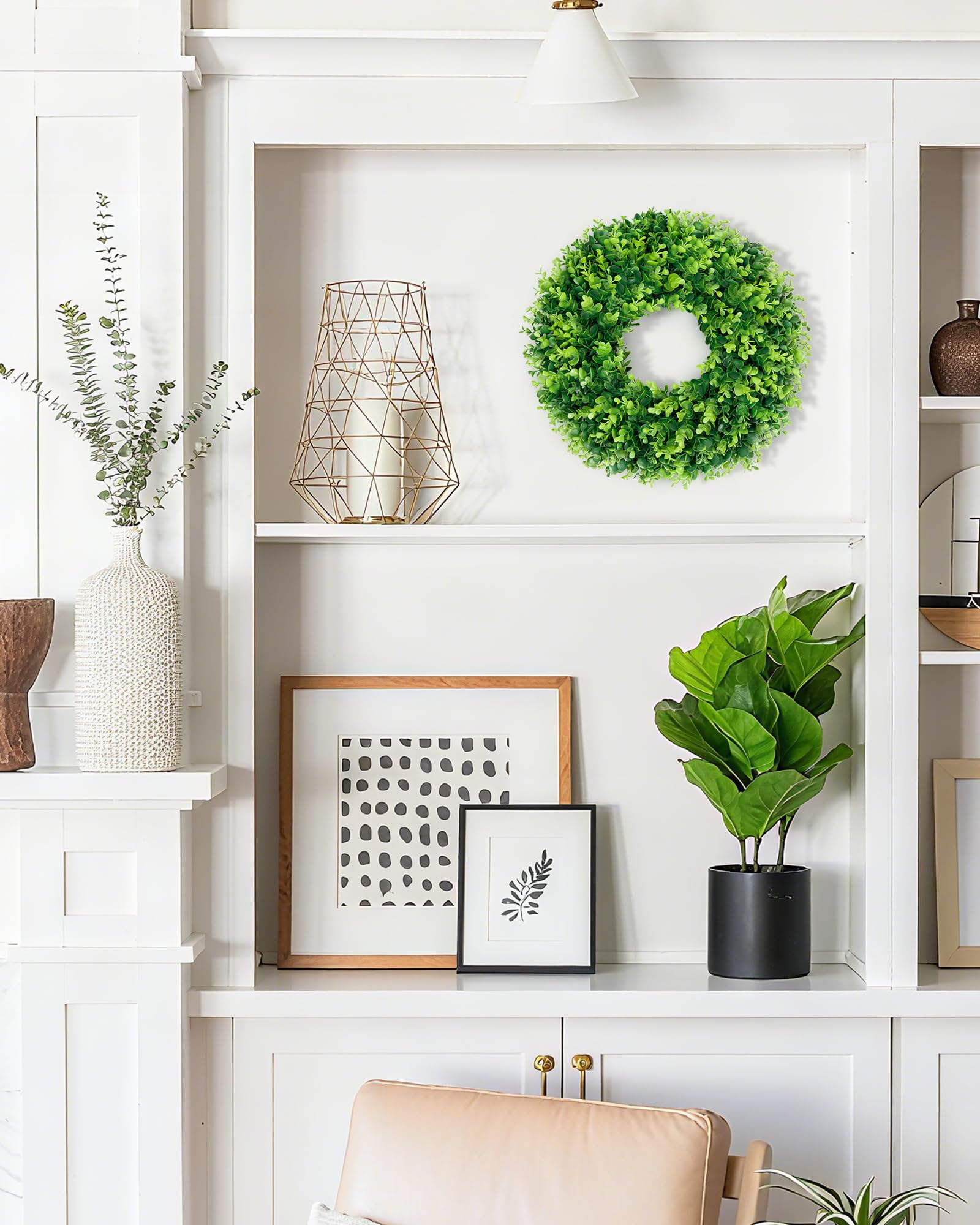 DDHS boxwood wreath year-round wedding or home décor.