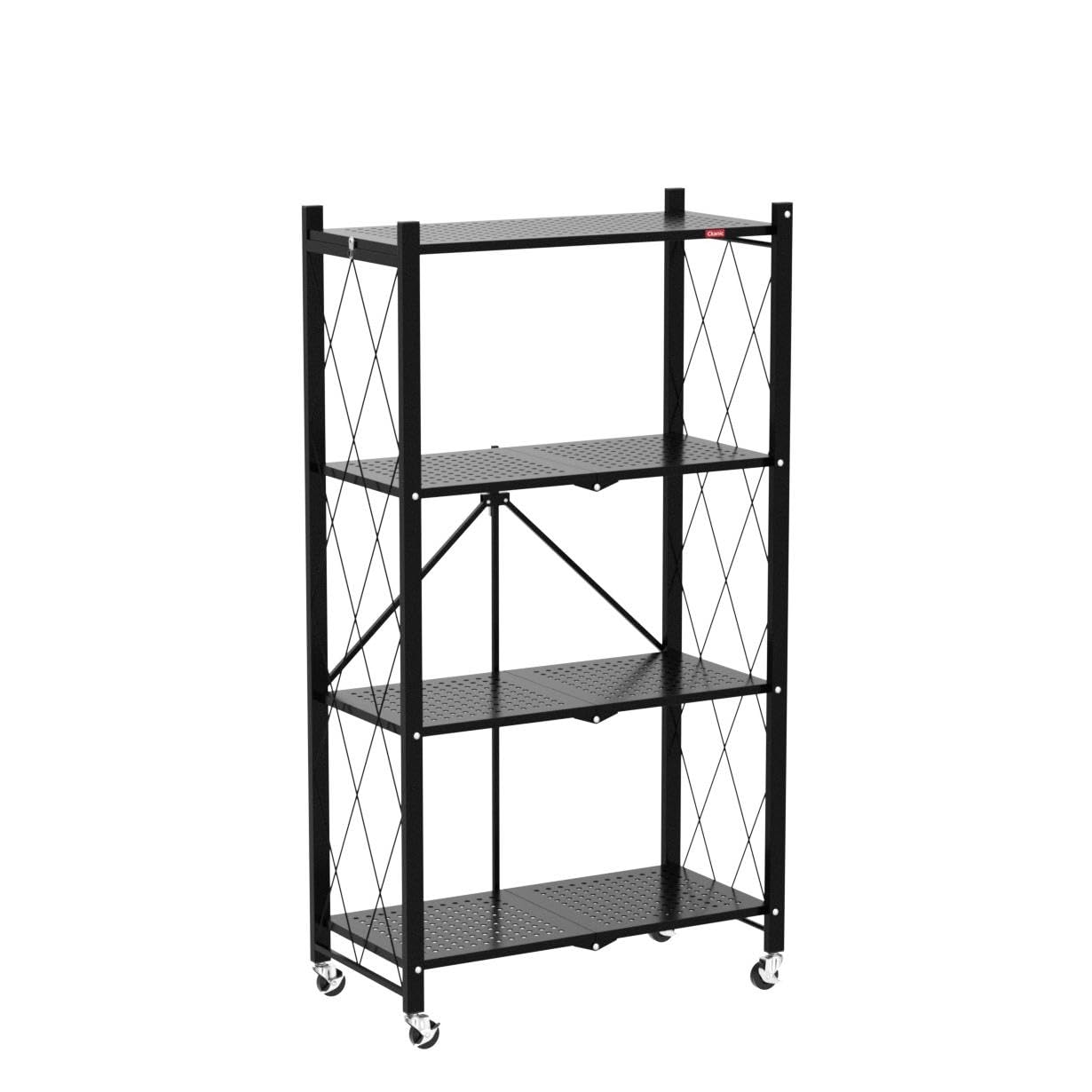 DEANIC preassembled shelving unit that saves setup time and effort.
