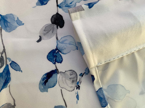 Debraleye leaf vine curtain valance displays bold leaf design for decor flair