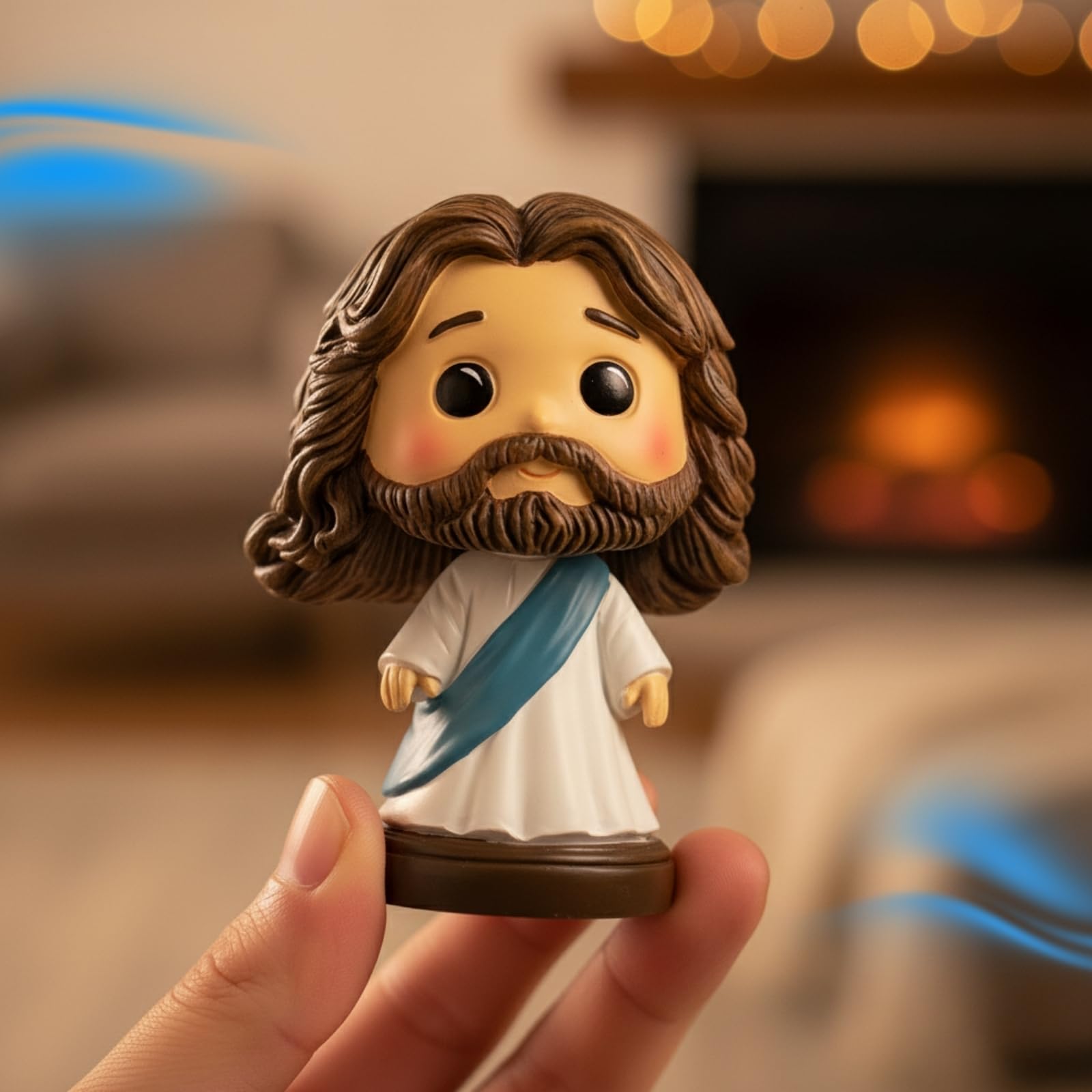 DECCED premium resin Jesus figurine designed for durable home and office display.