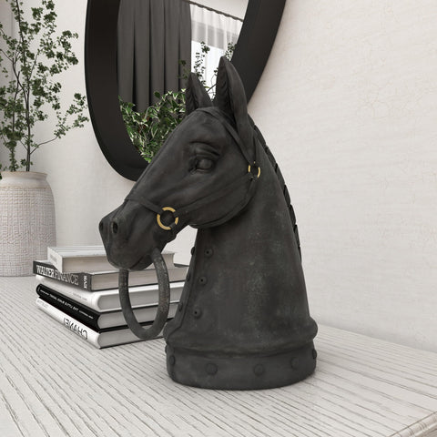 Deco 79 indoor-only sculpture ships fully assembled for instant display.