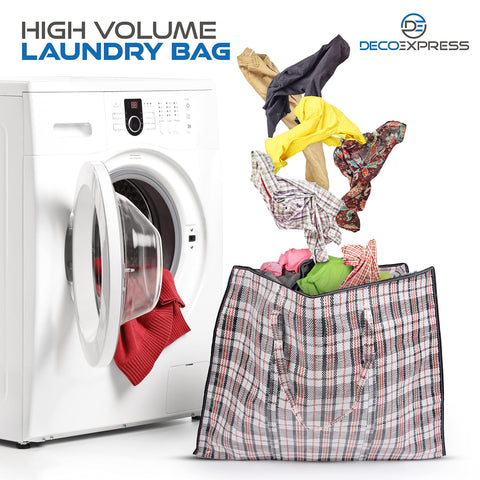 DECO EXPRESS dorm closet organization use with large capacity bag.