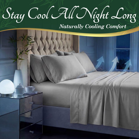 DECOLURE queen 17-inch deep pocket sheets fit thick mattresses securely.