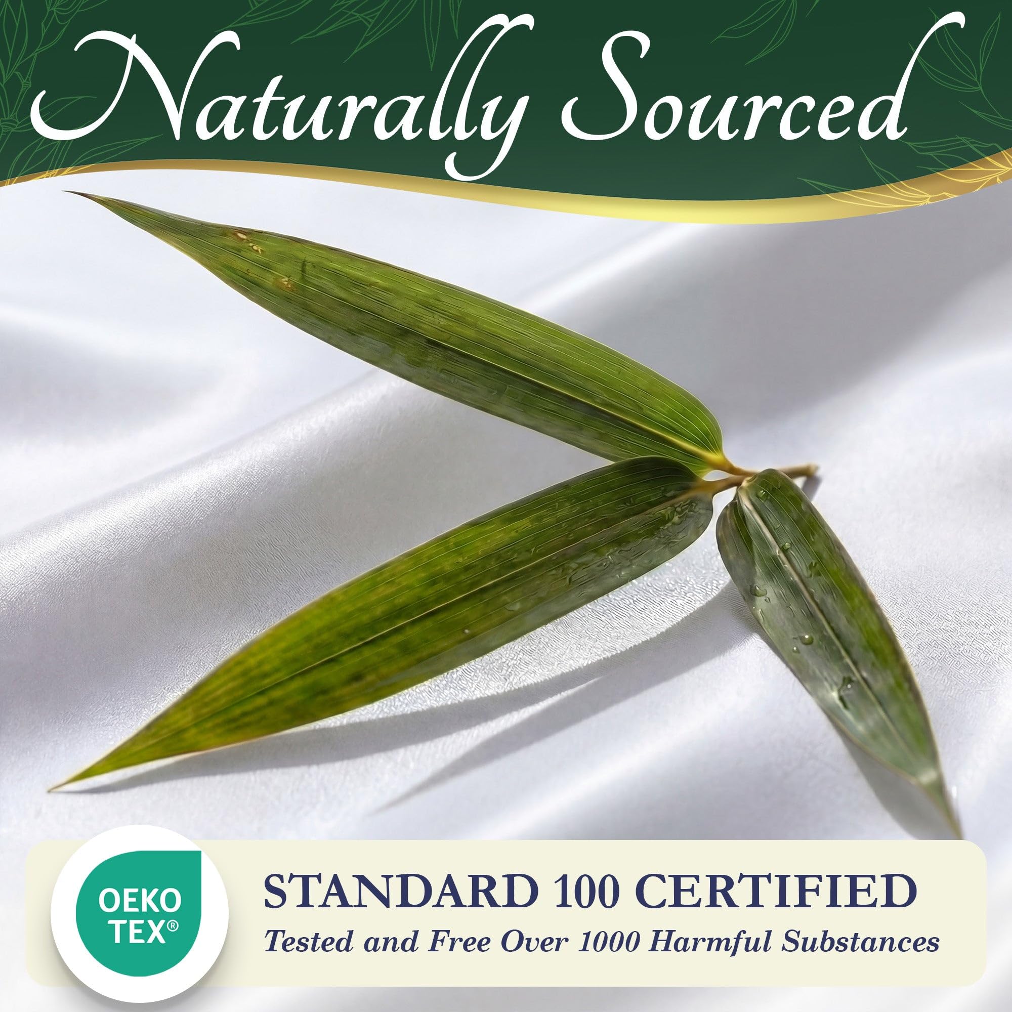 DECOLURE OEKO-TEX certified fabric for safe, gentle sleep.