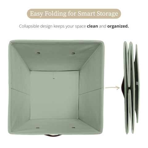 DECOMOMO Kallax-compatible bin fits shelves seamlessly and maximizes space.