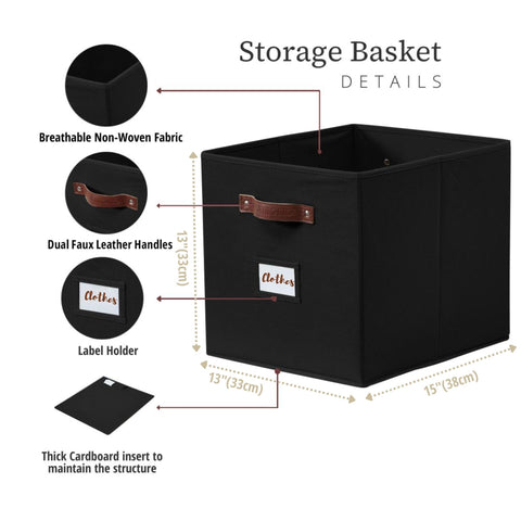 DECOMOMO storage bin dust-resistant fabric protects contents