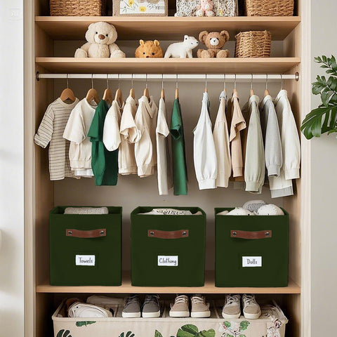 DECOMOMO cube bin measures 10.5 by 10.5 by 11 inches for cube shelves.